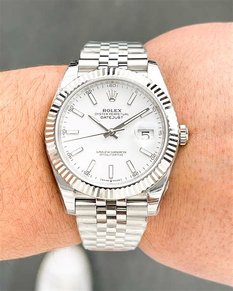 The New Rolex Datejust 41 in Steel and White Gold